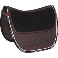 Produktbild von Equinate 3 Zonen Korrektur Schabracke Allround für Warmblut mit Memory Foam Einlagen Braun