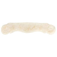 Produktbild von Equinate Anatomischer Mondgurt für Pferde mit synthetischem Lammfell in Natur 60cm - 60 cm