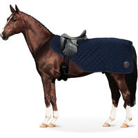 Produktbild von Equinate Ausreitdecke James mit Teddyfell Blau Größe L