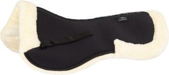 Equinate Austin Sattelpad mit Memory Foam und weichem Fell Größe S – Bild 1 von 3