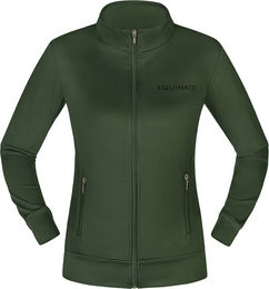Produktbild von Equinate Damen Funktionsjacke Breeze Leichte Sommerjacke Grün Größe L aus recyceltem Polyester