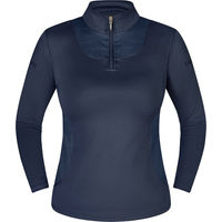 Produktbild von Equinate Damen Funktionsshirt Glide Reitshirt Langarm Blau XS