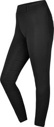 Produktbild von Equinate Damen Reithose Myla Schwarz aus recyceltem Polyester