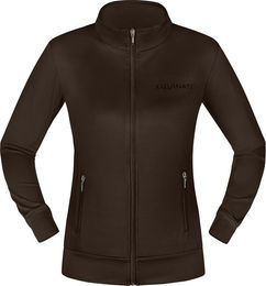 Produktbild von Equinate Damen Reitjacke Breeze Leichte Sommerjacke Braun Größe L aus recyceltem Polyester