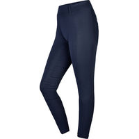 Produktbild von Equinate Damen Reitleggings Myla Vollbesatz Blau Größe 42 aus recyceltem Polyester