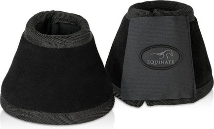 Equinate Hufglocken Fargo mit Wildleder überzogen Schwarz Größe L – Bild 1 von 4