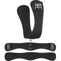 Produktbild von Equinate Kurzgurt Fremont mit 20mm Memory Foam Schwarz 40cm - 40 cm
