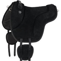 Produktbild von Equinate Reitpad California aus Wildleder für Pferde in Schwarz