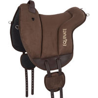 Produktbild von Equinate Reitpad Hamilton Bareback Pad aus Kunstleder für Ponys in Braun