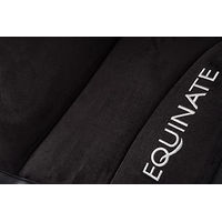 Produktbild von Equinate Reitpad Newfield Bareback Pad für Pferde aus Kunstleder in Schwarz mit Neopren Unterseite