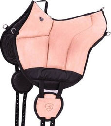 Equinate Reitpad Toledo Mikrofaser für Ponys in Rosa – Bild 1 von 3