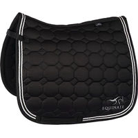 Produktbild von Equinate Satin Schabracke Madison Dressur Pony Schwarz