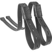 Produktbild von Equinate Slimline Mono Steigbügelriemen aus Leder Schwarz 60 cm - 60 cm