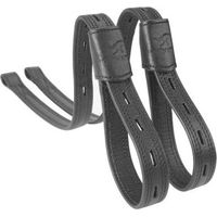 Produktbild von Equinate Slimline Mono Steigbügelriemen aus Leder Schwarz 80 cm