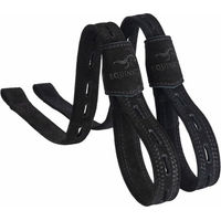 Produktbild von Equinate Slimline Mono Steigbügelriemen Columbia aus Wildleder Schwarz 60 cm - 60 cm