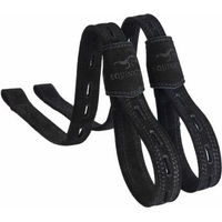 Produktbild von Equinate Slimline Mono Steigbügelriemen Columbia aus Wildleder Schwarz 80 cm - 80 cm
