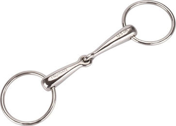 Equinate Wassertrense aus Edelstahl 18mm einfach gebrochen 12,5cm – Bild 1 von 3