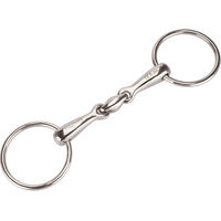 Produktbild von Equinate Wassertrense aus Edelstahl doppelt gebrochen 16mm 14,5cm - 14,5 cm