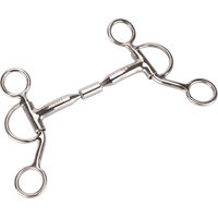 Produktbild von Equinate Westerngebiss Billy Allen Bit mit Shanks aus Edelstahl 11,5 cm