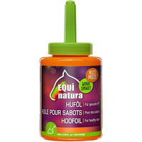 Produktbild von Equinatura Huföl für Pferde mit Pinsel 450 ml aus reinen Pflanzenölen - 450 ml