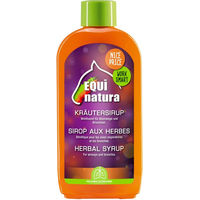Produktbild von Equinatura Kräutersirup 500 ml Ergänzungsfutter für Pferde zur Unterstützung der Atemwege und des Immunsystems - 500 ml
