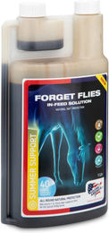 Produktbild von Equine America Forget Flies In-Feed Solution Nahrungsergänzung für Pferde 1 l