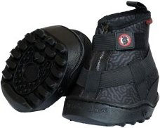 Equine Fusion AS Hufschuhe Recovery Schwarz 7 cm aus Neopren – Bild 1 von 3
