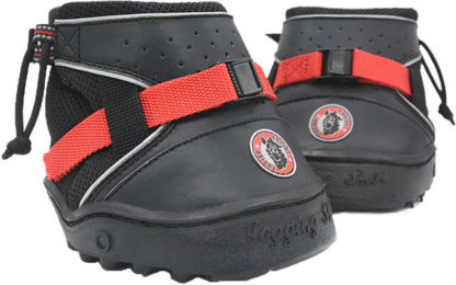 Equine Fusion Hufschuhe Ultra Slim aus Gummi Schwarz – Bild 1 von 5