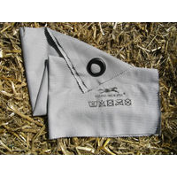 Produktbild von Equine-Microtec Putztuch Set 3er Pack Grau für Sattelzubehör