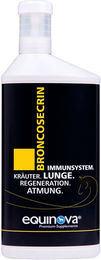 equinova Broncosecrin Liquid zur Unterstützung der Atemwege und des Immunsystems für Pferde 1000 ml – Bild 1 von 2