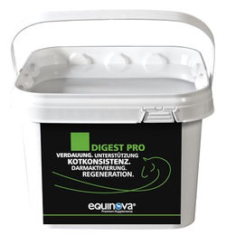 equinova Digest Pro Powder Ergänzungsfutter für Pferde zur Unterstützung von Magen und Darm 1 kg - 1 kg – Bild 1 von 4