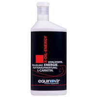 Produktbild von Equinova X-Oil Energy Haut-Fell-Supplement für Pferde 1 l - 1 l
