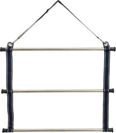 Produktbild von Equipage Aiden Halter für Reitsattelpads aus Metall in Blau