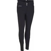 Produktbild von Equipage Andalouse Alos Reithose Damen Full Grip Stretch Schwarz Größe 34