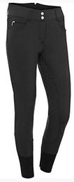 Equipage Andalouse Reithose Damen mit Full Grip und hohem Bund Schwarz Größe 44 – Bild 1 von 3