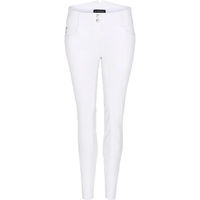 Produktbild von Equipage Andalouse Turnierhose Full Grip Damen Weiß Größe 44