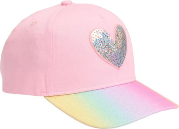 Produktbild von Equipage Baseball Kappe für Mädchen Rainbow Bunt Rosa 54 cm