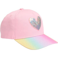 Produktbild von Equipage Baseball Kappe für Mädchen Rainbow Bunt Rosa 54 cm