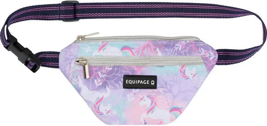 Produktbild von Equipage Bauchtasche für Mädchen in Lila aus Stoff