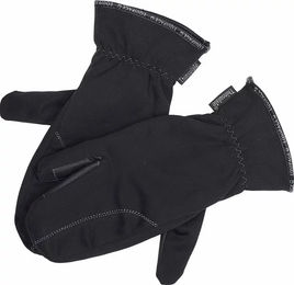 Produktbild von Equipage Colt Dreifinger-Fäustlinge für Kinder aus Polyester Schwarz 6/8 Jahre