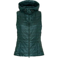 Produktbild von Equipage Damen Daunenweste mit Kapuze Valencia Grün XXL