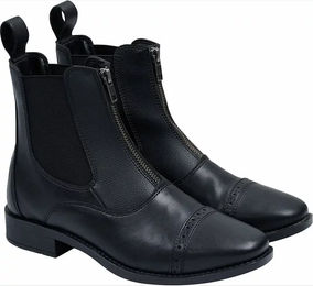 Equipage Farrow Reitstiefel aus veganem Leder Schwarz Größe 40 Unisex – Bild 1 von 2