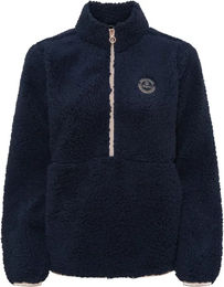 Produktbild von Equipage Fleece 1/2 Zip Damen Pullover Blau 4XL