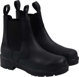 Produktbild von Equipage Garda Safety Reitstiefel Damen aus Leder Schwarz wasserabweisend CE-zertifiziert Größe 37