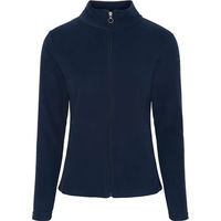 Produktbild von Equipage Gilly Fleece Strickjacke für Damen in Blau Größe XXL