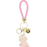 Produktbild von Equipage Gummischlüsselanhänger für Frauen in Rosa