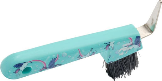 Equipage Horse Guard Kids Hufkratzer Aruba Blue mit Pegasus Motiv aus Kunststoff – Bild 1 von 2