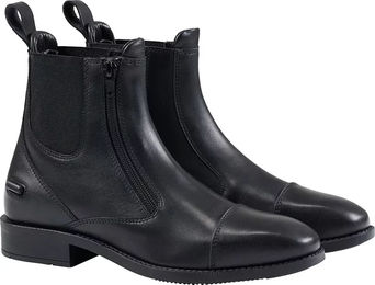 Equipage Hudson Reitstiefel aus Leder mit seitlichem Reißverschluss Schwarz Unisex – Bild 1 von 1