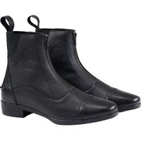Produktbild von Equipage Hurley Reitstiefel aus Leder mit Reißverschluss Schwarz Unisex Größe 39