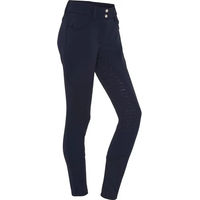 Produktbild von Equipage Janet Reithose Damen Full Grip Winter Blau Größe 38